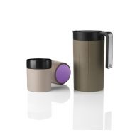 Stelton Dot Press Coffee Maker, Brown