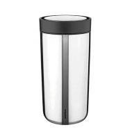 Stelton Click To Go Cup Steel 11.5 Oz