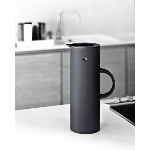  Stelton EM77 Vacuum Jug, 33.8 oz, soft black