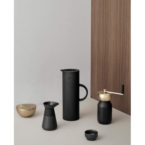  Stelton Kaffeemuehle, Stahl, Schwarz, 18 x 17.5 x 10 cm, 2