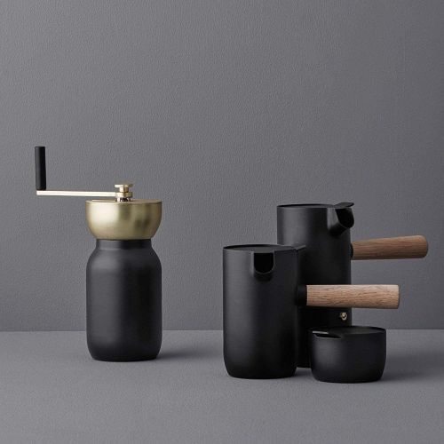  Stelton Kaffeemuehle, Stahl, Schwarz, 18 x 17.5 x 10 cm, 2