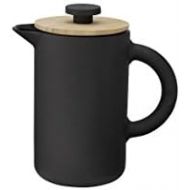 Stelton x-636 - Kaffeebereiter, Pressfilterkanne - Theo - 0,8 Liter - Keramik - schwarz