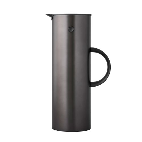  Stelton EM77 Isolierkanne 1 l. - Steel - Black, metallic [A]