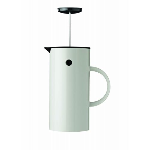  Stelton EM 1 l. -Weiss Pressfilterkanne, Kunststoff, 14 x 14 x 22 cm