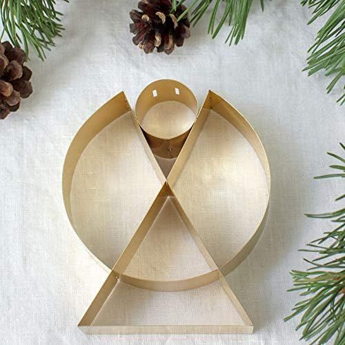  Stelton - Figura - Ornament - Engel - Stahl mit Farbueberzug - Schwarz - Klein - W: 4,7cm x H: 5,5cm x Ø: 1,3cm