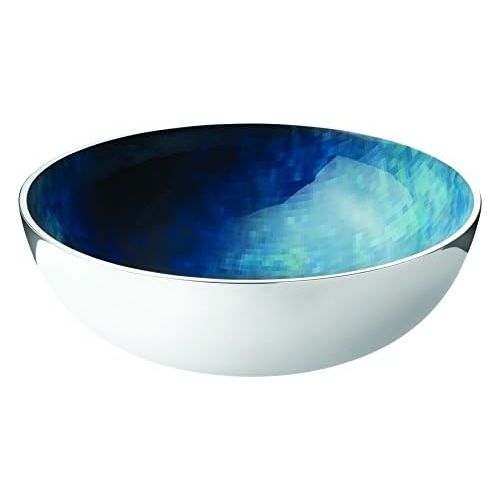  Stelton Stockholm Ø 300, mittel-Horizon Schale, Aluminium mit kalter Emaille, 30.5 x 13 x 30.5 cm