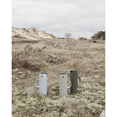  Stelton EM 77 Isolierkanne, Kunststoff, Grau, 1 Liter