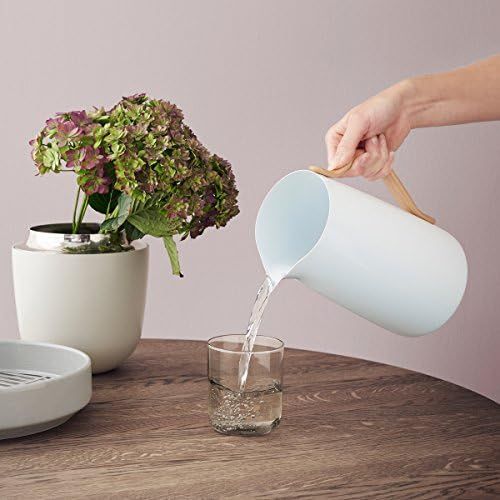  Stelton Wasserkanne, Materialmix, Grau, LxBxH 20x13x23cm