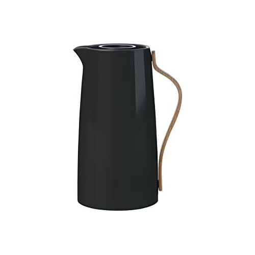  Stelton Emma Kaffee 1.2 L. -schwarz Isolierkanne, Kunststoff, 15.5 x 13 x 26 cm