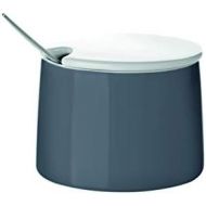 Stelton Emma grau Zuckerschale, Glas, 8.5 x 8.5 x 8 cm