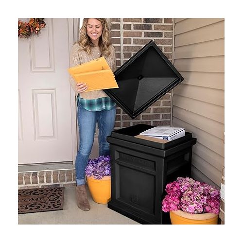 스텝2 Step2 583199 Express Outside, Durable Weather Resistant, Parcel Outdoor Storage Package Delivery Box, 31