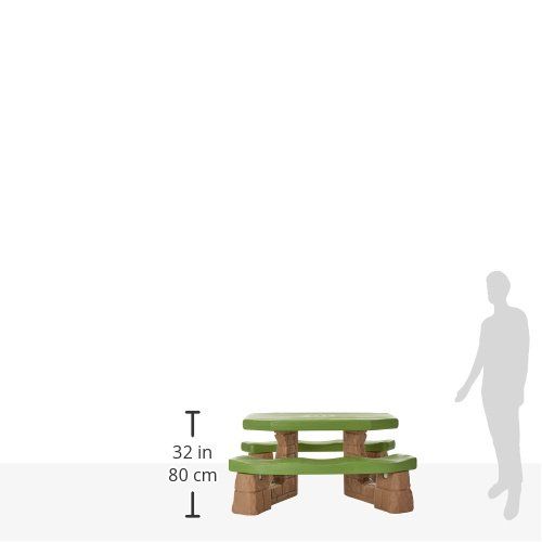 스텝2 Step2 Naturally Playful Kids Picnic Table With Umbrella