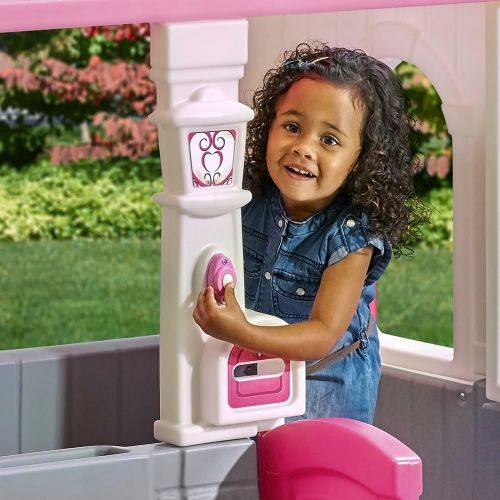 스텝2 Step2 Happy Home Cottage & Grill Kids Playhouse, Pink