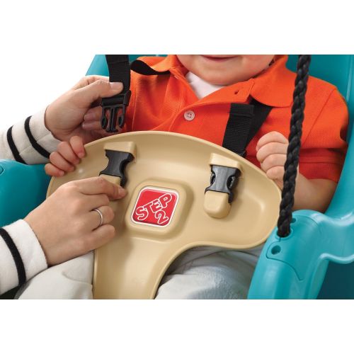 스텝2 [아마존베스트]Step2 Infant To Toddler Swing Seat, Turquoise