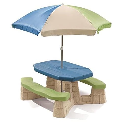 스텝2 [아마존베스트]Step2 Naturally Playful Kids Picnic Table With Umbrella