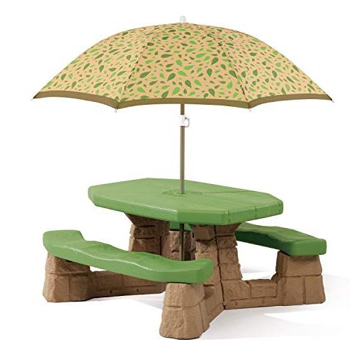 스텝2 [아마존베스트]Step2 Naturally Playful Picnic Table with Umbrella