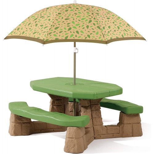 스텝2 [아마존베스트]Step2 Naturally Playful Picnic Table with Umbrella