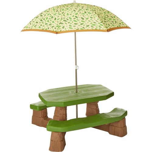스텝2 Step2 Naturally Playful Picnic Table with Umbrella