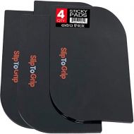 [아마존베스트]StepNGrip SlipToGrip Premium Cell Pads 4 Pack - Two Universal Cell Pads. Sticky Anti-Slip Gel Pads - Holds Cell Phones, Sunglasses, Coins, Golf Cart, Boating, Speakers - Xtra Black Color