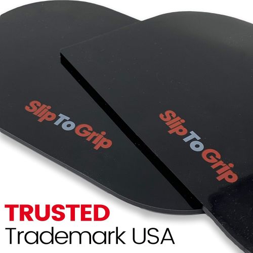  [아마존베스트]StepNGrip SlipToGrip Premium Cell Pads 4 Pack - Two Universal Cell Pads. Sticky Anti-Slip Gel Pads - Holds Cell Phones, Sunglasses, Coins, Golf Cart, Boating, Speakers - Xtra Black Color