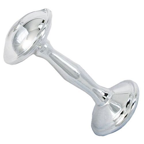  [아마존베스트]Stephan Baby Silver Plated 4 Keepsake Rattle