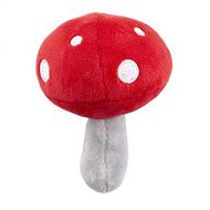 Stephan Baby Velour Plush Vegetable Rattle, Mushroom