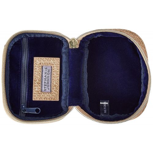  Stephanie Johnson Womens Havana Steph Small Jewelry Case, Sand