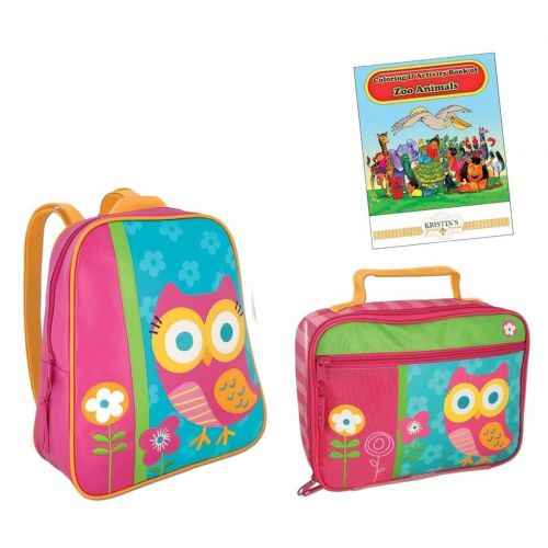  Stephen+Joseph Stephen Joseph Go Go Backpack, Lunch Box, Coloring Book