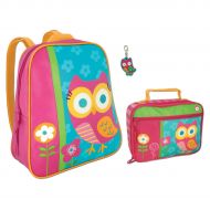 Stephen+Joseph Stephen Joseph Girls Owl Backpack and Lunch Box with Zipper Pull