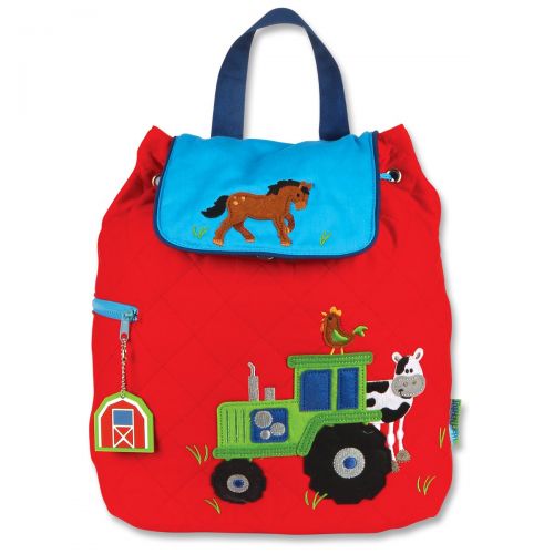  Stephen+Joseph Stephen Joseph Boys Quilted Tractor Backpack and Lunch Box for Kids