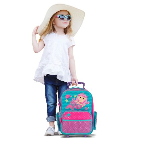  Stephen+Joseph Stephen Joseph Girls Classic Rolling Luggage