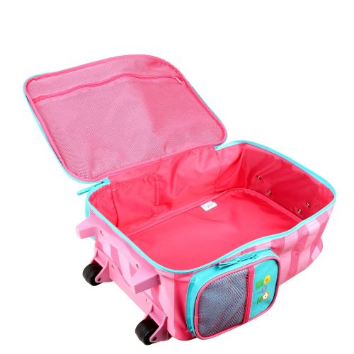  Stephen+Joseph Stephen Joseph Girls Little Classic Rolling Luggage, Owl, One Size