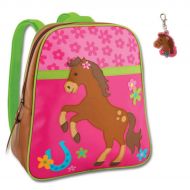 Stephen Joseph Girl Horse Backpack with Zipper Pull - Kids Book Bags