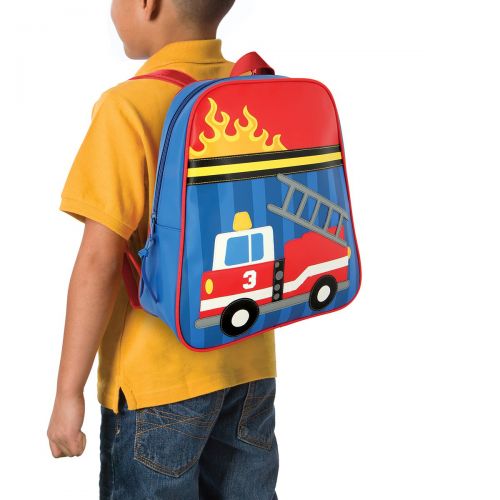  Stephen Joseph Fire Truck Backpack and Lunch Box Combo - Boys Backpacks