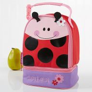 Stephen Joseph Embroidered Ladybug Lunch Bag in Red