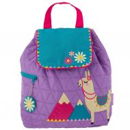 Stephen Joseph Girls Quilted Llama Backpack with Coloring Activity Book