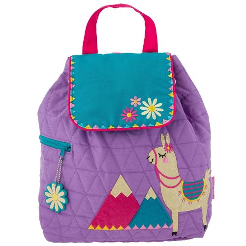  Stephen Joseph Girls Quilted Llama Backpack with Coloring Activity Book