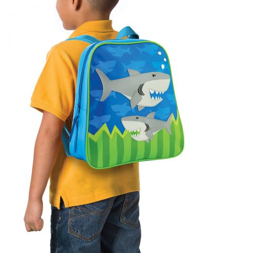  Stephen Joseph Boys Shark Backpack and Zipper Pull