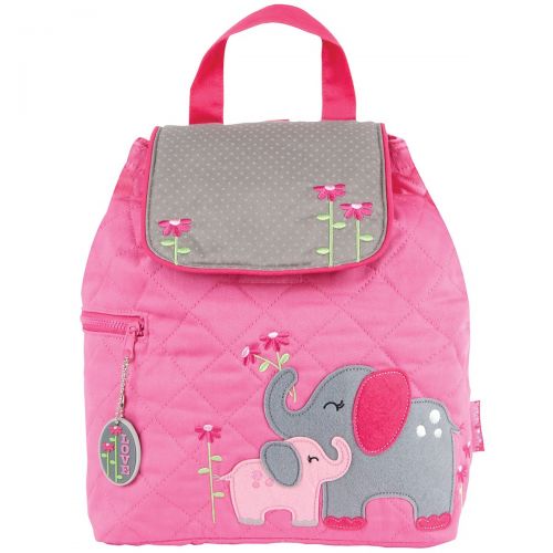  Stephen Joseph Girls Quilted Elephant Backpack and Lunch Box for Kids