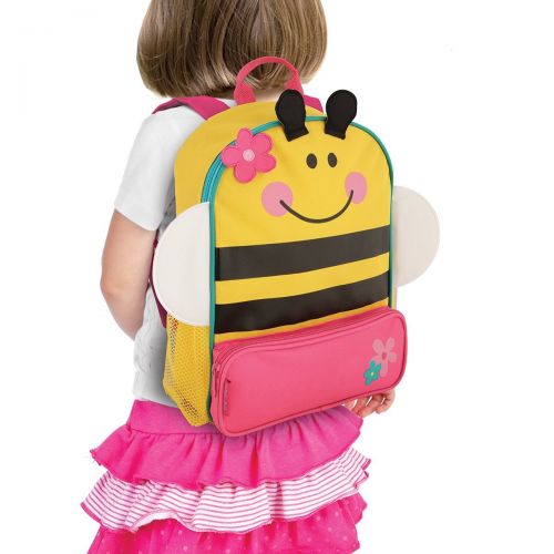  Personalized Stephen Joseph Bee Sidekick Backpack with Embroidered Name