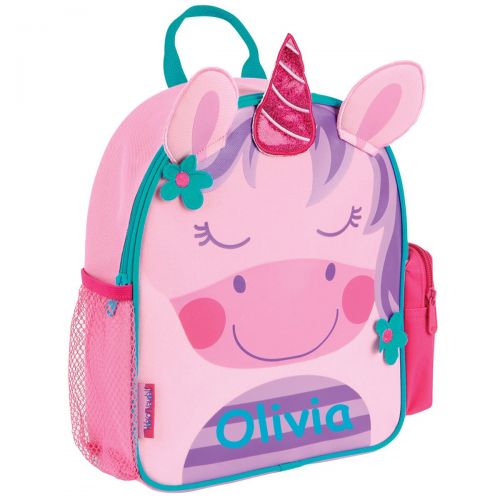  Stephen Joseph Personalized Little Girls Mini Sidekick Unicorn Backpack With Name