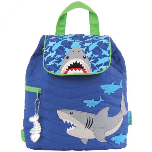  Stephen Joseph Boys Quilted Shark Backpack and Lunch Pal for Kids