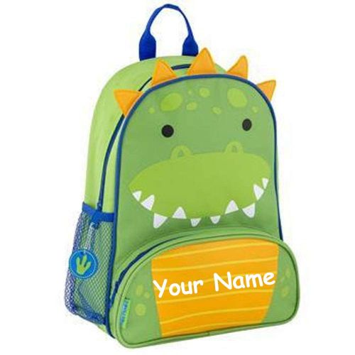  Stephen Joseph Personalized Sidekick Dino Dinosaur NEW STYLE Backpack With Name