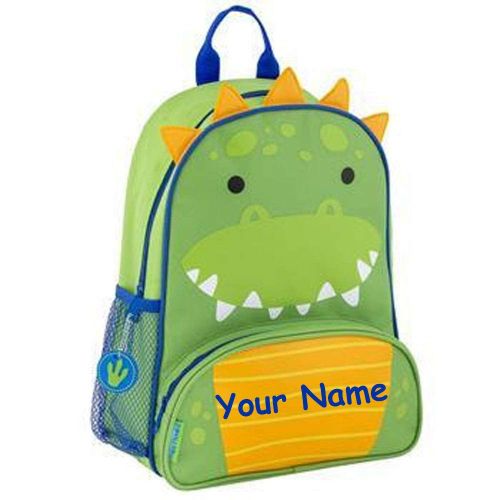  Stephen Joseph Personalized Sidekick Dino Dinosaur NEW STYLE Backpack With Name