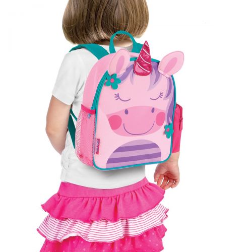  Stephen Joseph Toddler Backpack with Zipper Pull - Unicorn