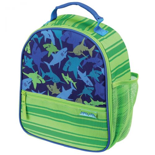  Stephen Joseph Quilted Shark Backpack and Shark Print Lunch Box