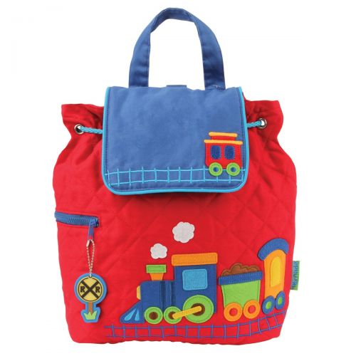  Stephen Joseph Boys Quilted Train Backpack and Lunch Box for Kids