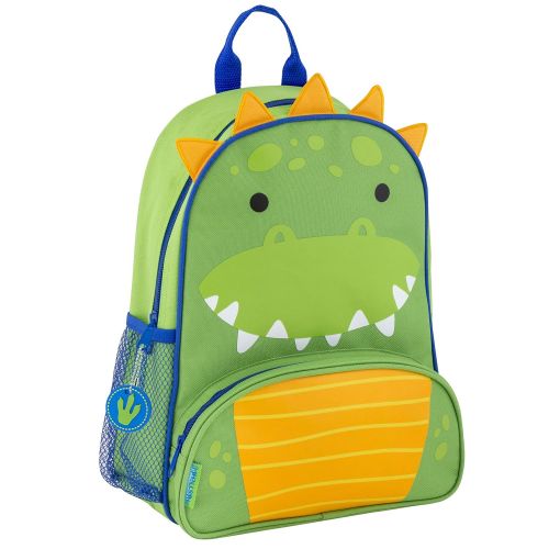  Stephen Joseph Boys Sidekick Dinosaur Backpack with Zipper Pull