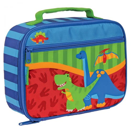  Stephen Joseph Boys Sidekick Dinosaur Backpack and Lunch Box with Zipper Pull