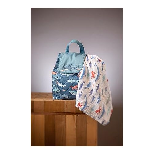  STEPHEN JOSEPH QUILTED BACKPACK FLOWER